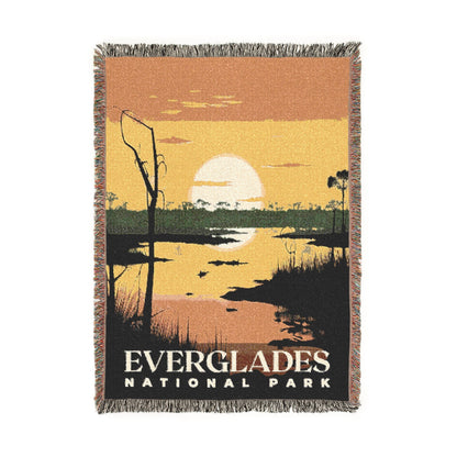 Everglades National Park Woven Blanket | S01