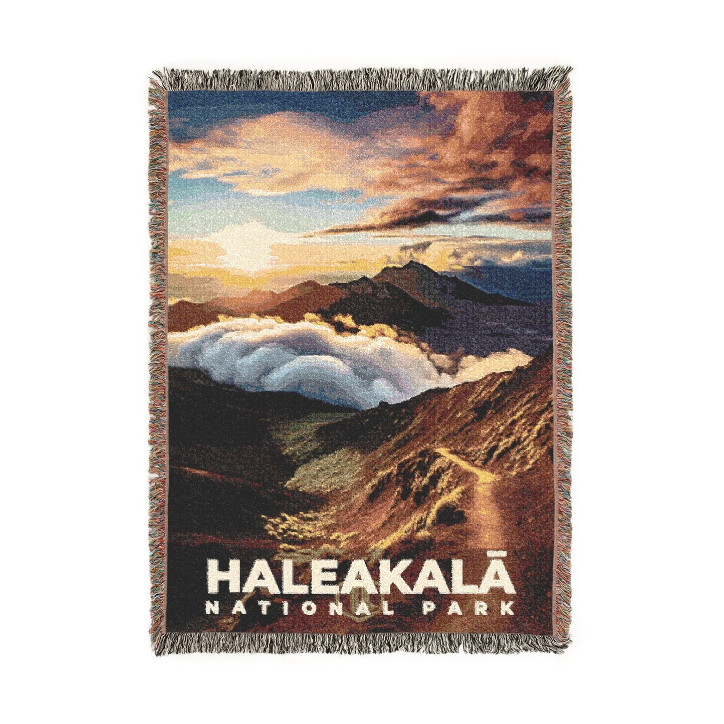 Haleakala National Park Woven Blanket | S10