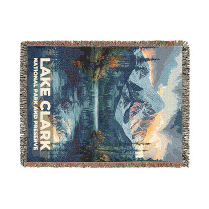 Lake Clark National Park Woven Blanket | S11