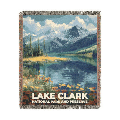 Lake Clark National Park Woven Blanket | S13