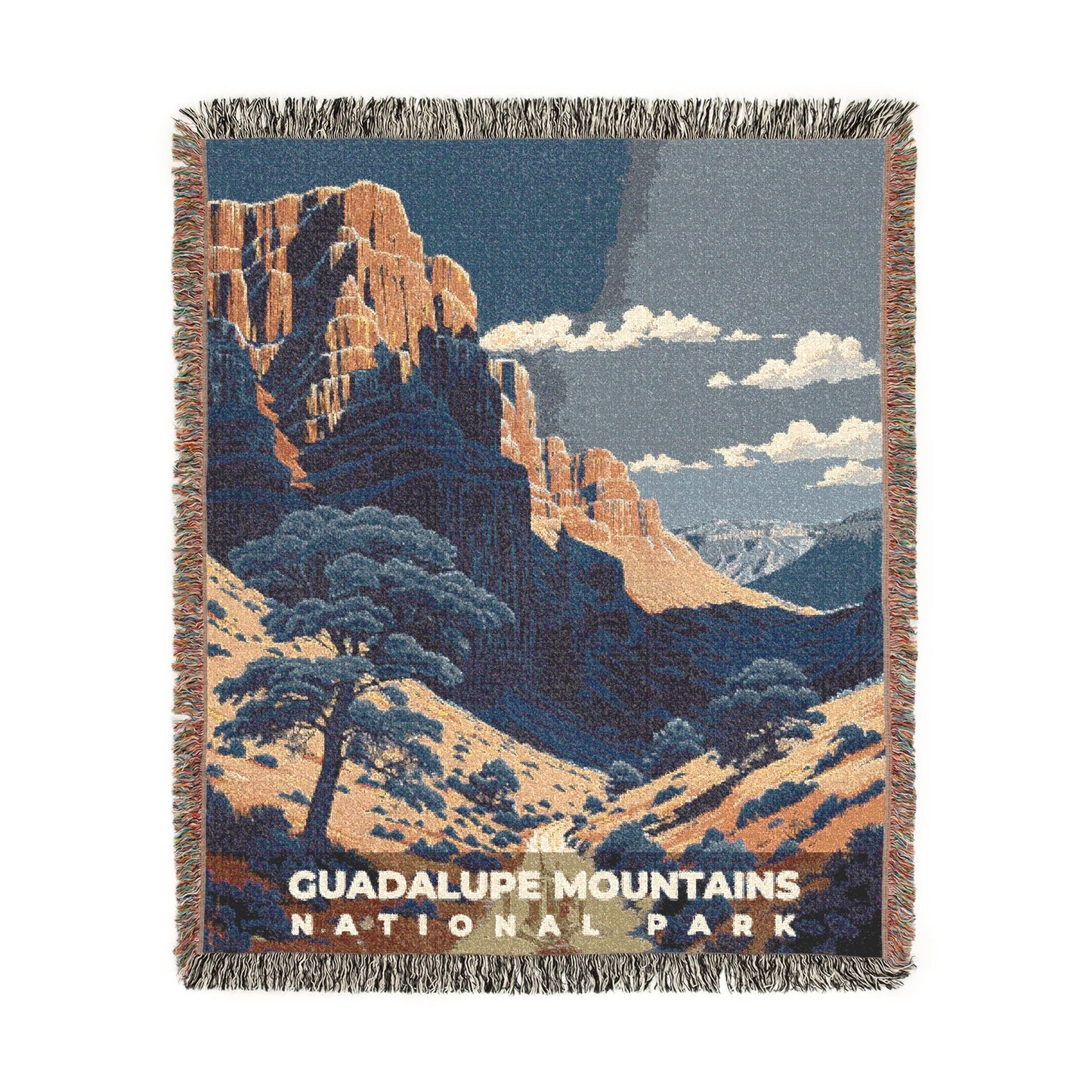 Guadalupe Mountains National Park Woven Blanket | S19