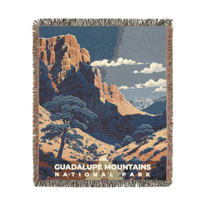 Guadalupe Mountains National Park Woven Blanket | S19