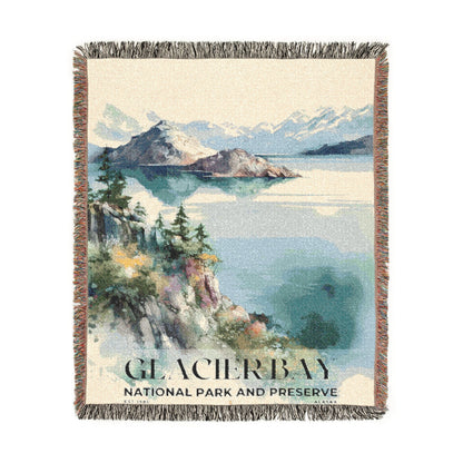 Glacier Bay National Park Woven Blanket | S04