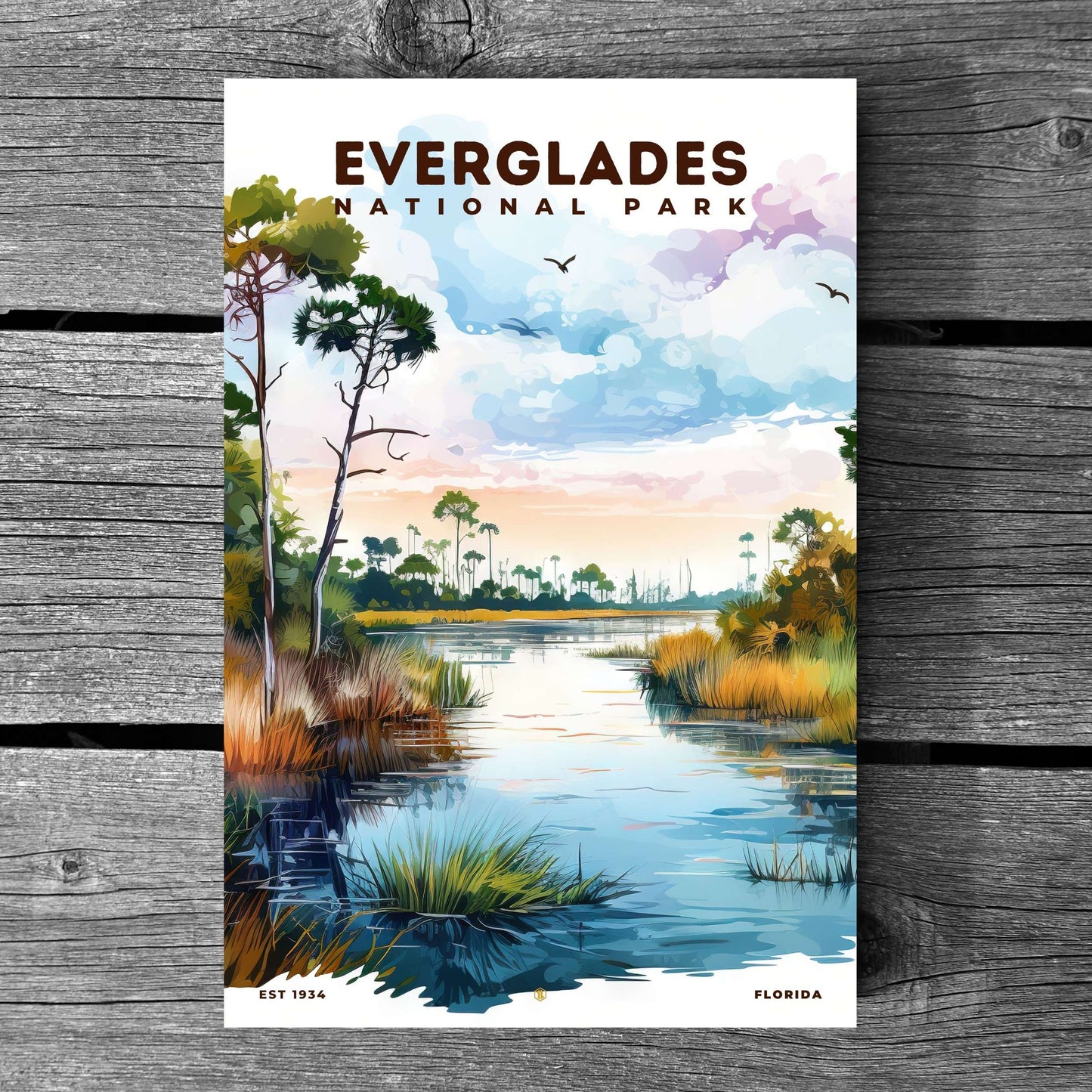 Everglades National Park Poster | S08