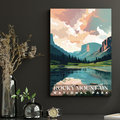 Rocky Mountain National Park Poster | S01