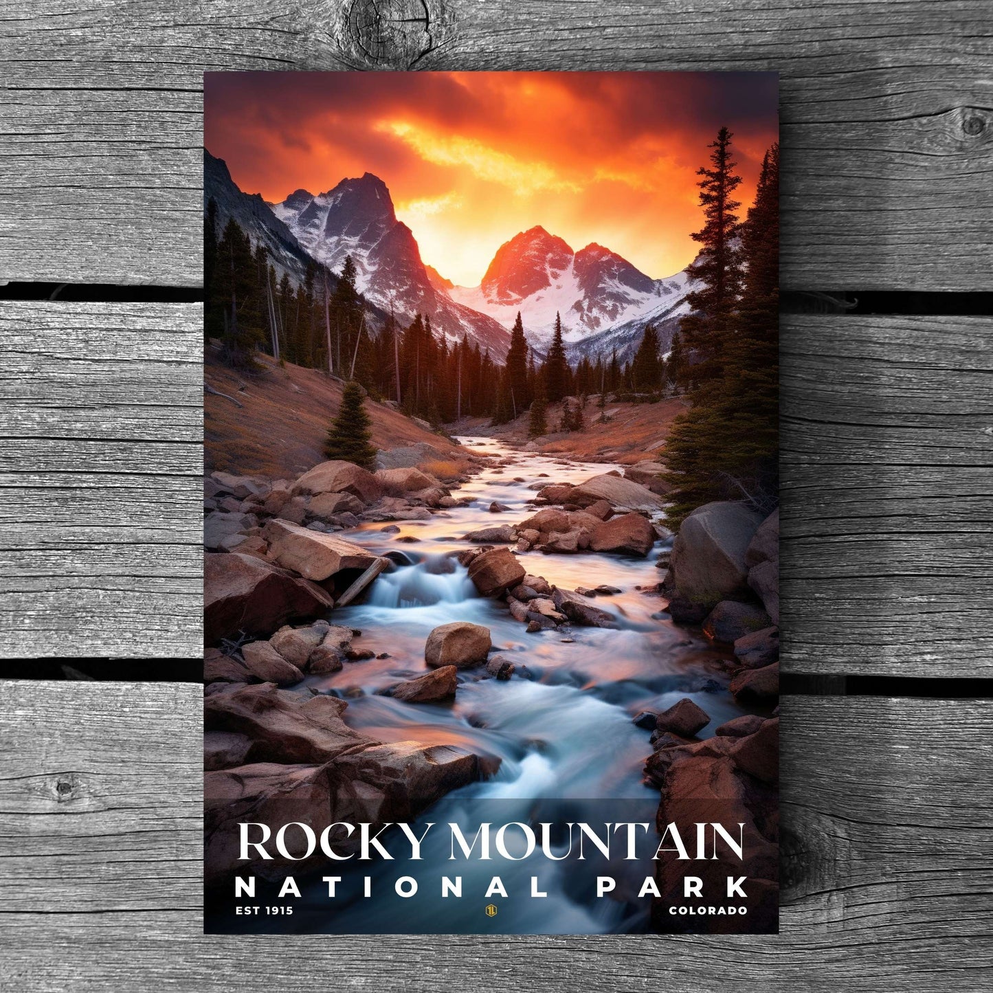 Rocky Mountain National Park Poster | S10