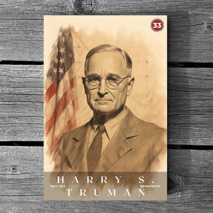 Harry S Truman Poster | S03