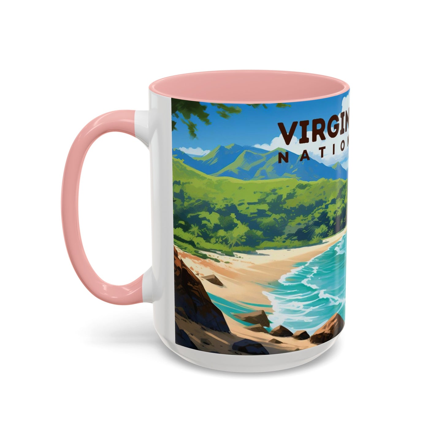 Virgin Islands National Park Mug | Accent Coffee Mug (11, 15oz)