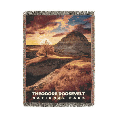 Theodore Roosevelt National Park Woven Blanket | S10