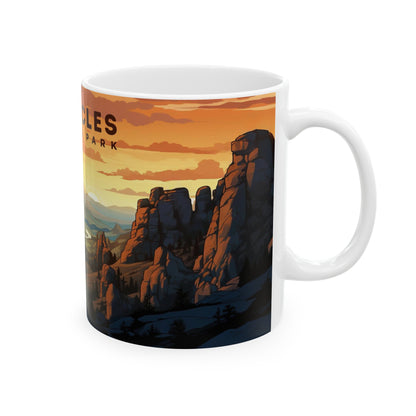 Pinnacles National Park Mug | White Ceramic Mug (11oz, 15oz)