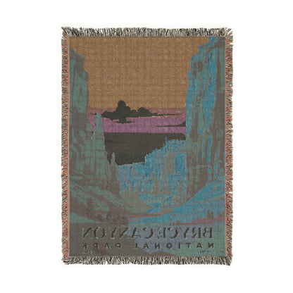 Bryce Canyon National Park Woven Blanket | S03