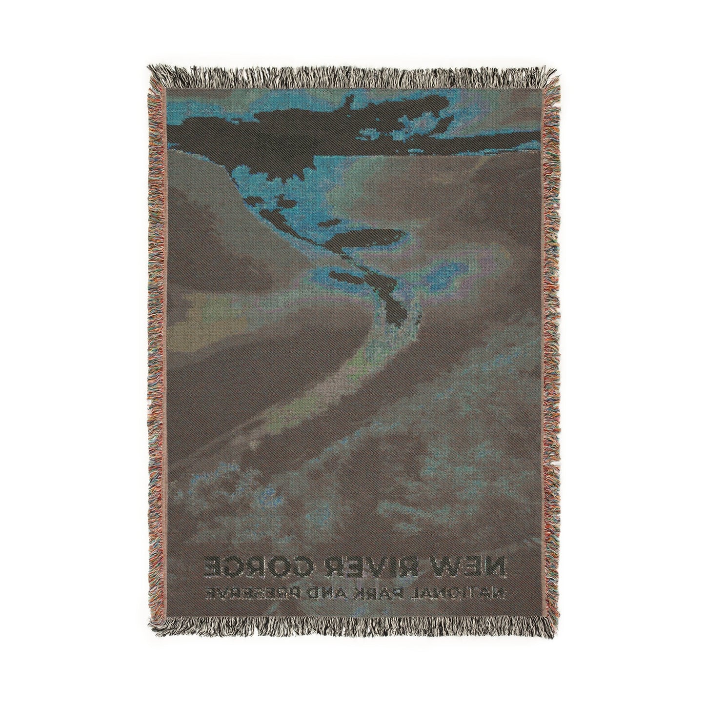 New River Gorge National Park Woven Blanket | S10