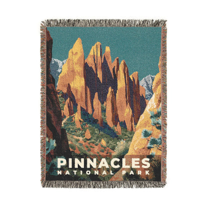 Pinnacles National Park Woven Blanket | S20