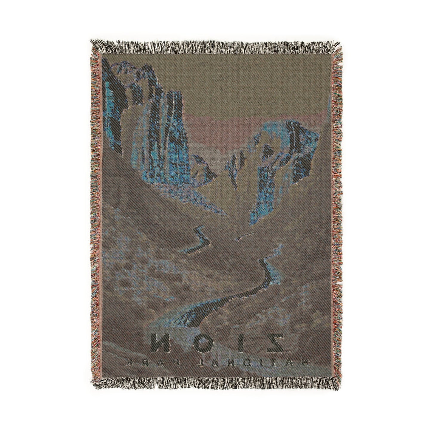 Zion National Park Woven Blanket | S19