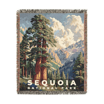 Sequoia National Park Woven Blanket | S11