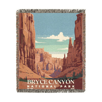 Bryce Canyon National Park Woven Blanket | S03