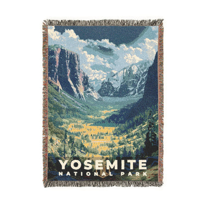 Yosemite National Park Woven Blanket | S13