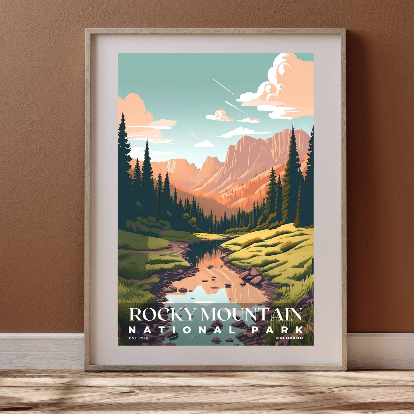 Rocky Mountain National Park Poster | S03