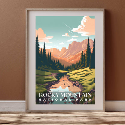 Rocky Mountain National Park Poster | S03