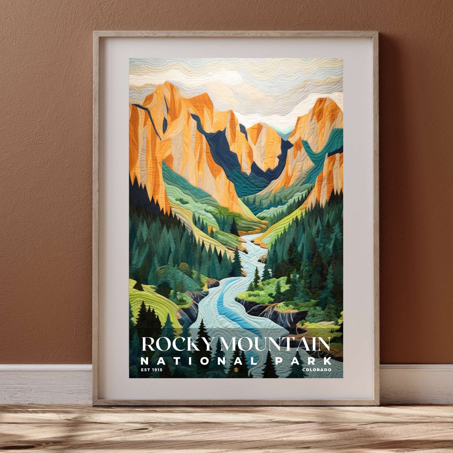 Rocky Mountain National Park Poster | S09