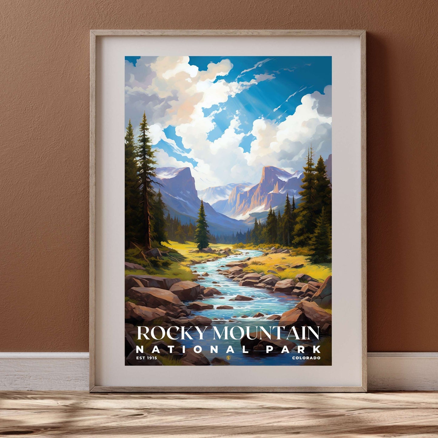 Rocky Mountain National Park Poster | S06