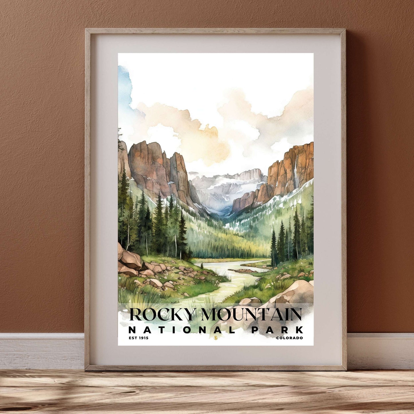 Rocky Mountain National Park Poster | S04