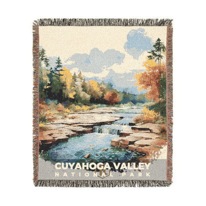 Cuyahoga Valley National Park Woven Blanket | S08