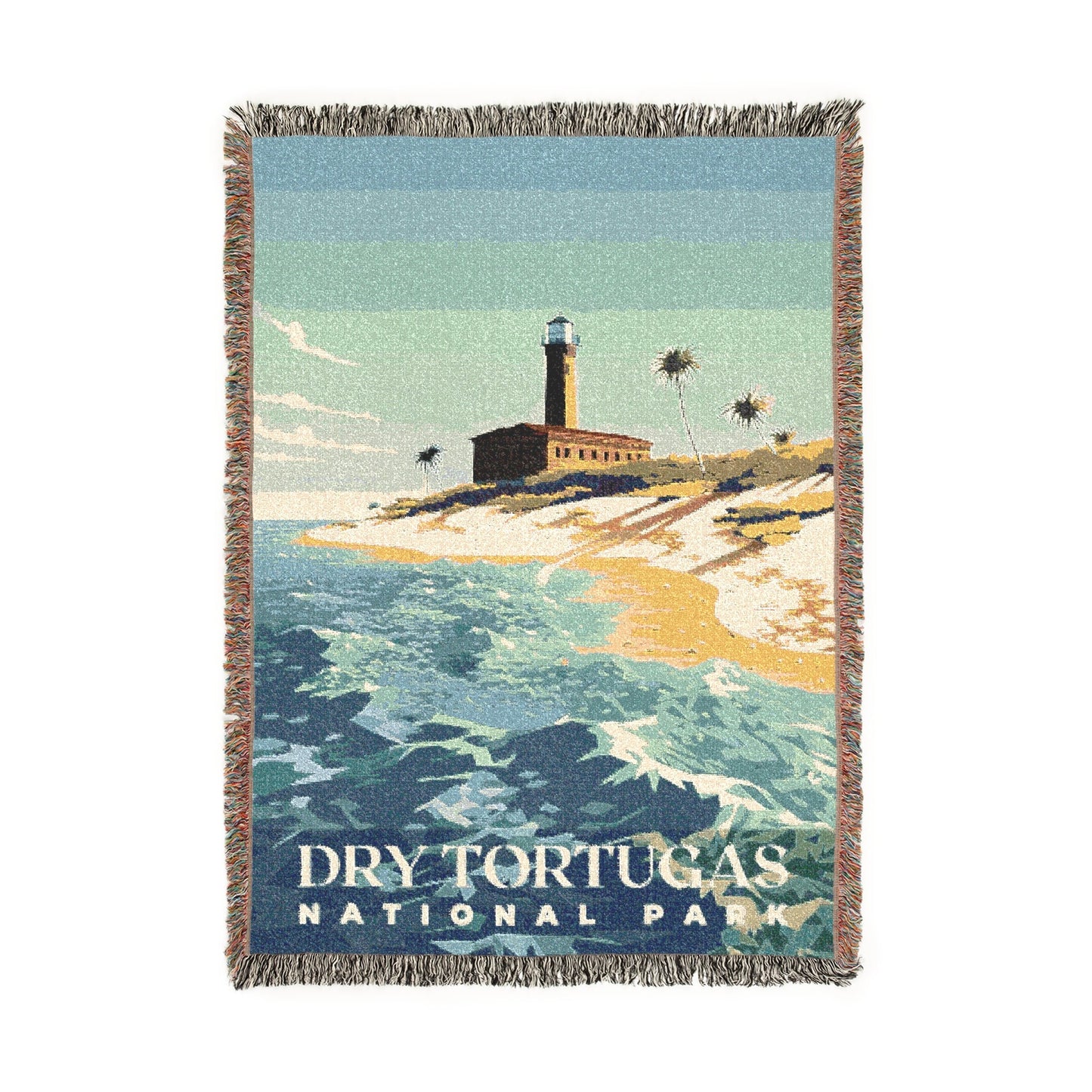 Dry Tortugas National Park Woven Blanket | S01