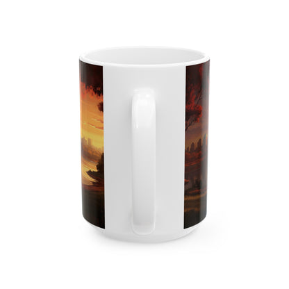 Gateway Arch National Park Mug | White Ceramic Mug (11oz, 15oz)