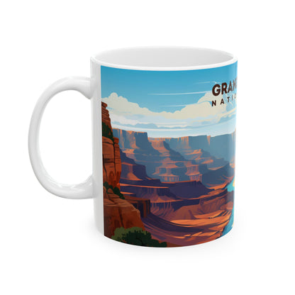 Grand Canyon National Park Mug | White Ceramic Mug (11oz, 15oz)