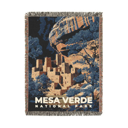 Mesa Verde National Park Woven Blanket | S19
