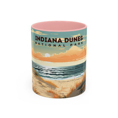 Indiana Dunes National Park Mug | Accent Coffee Mug (11, 15oz)