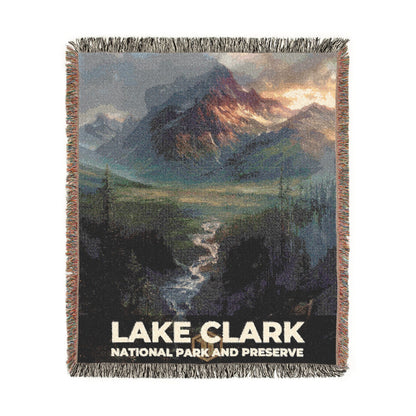 Lake Clark National Park Woven Blanket | S12