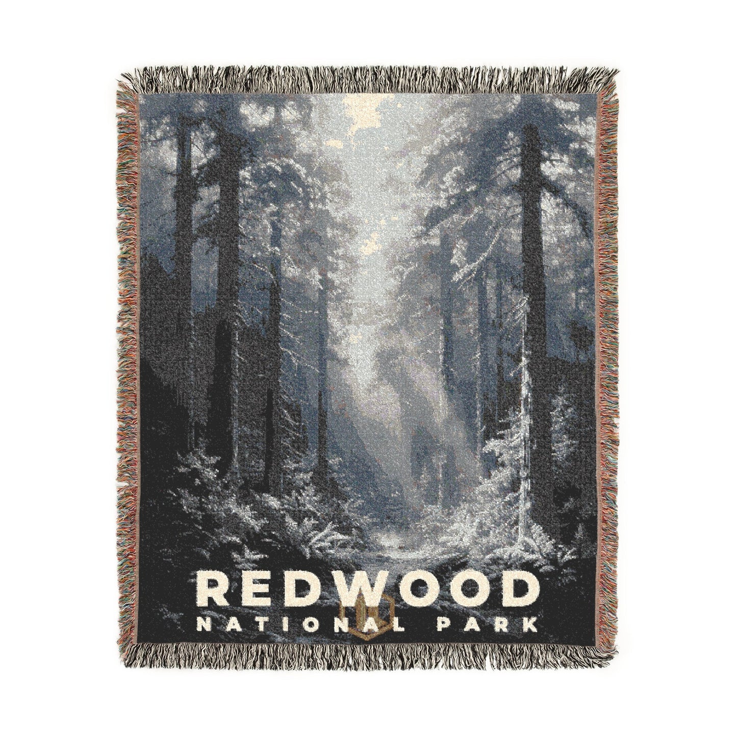 Redwood National Park Woven Blanket | S15