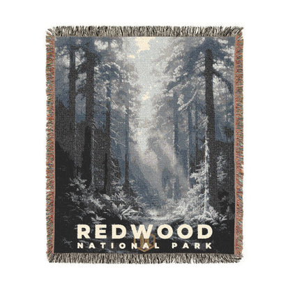 Redwood National Park Woven Blanket | S15