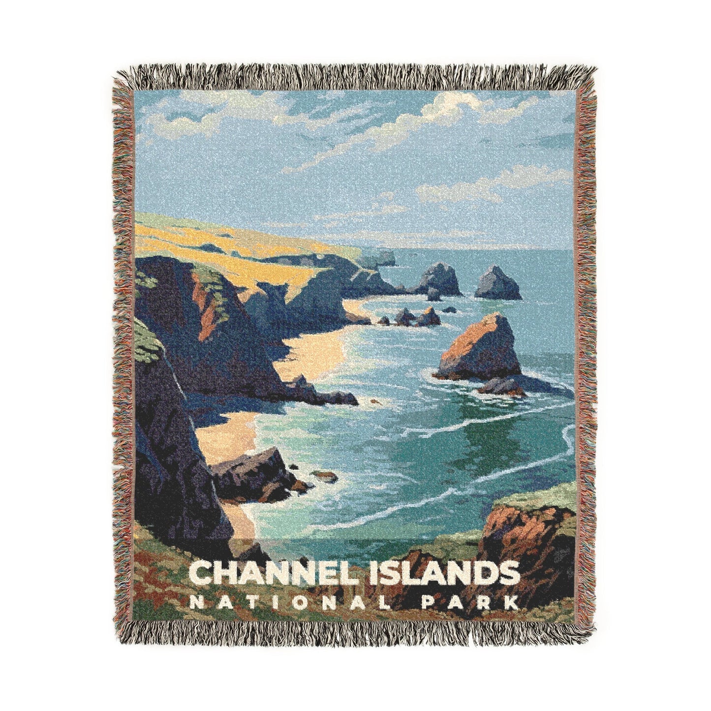 Channel Islands National Park Woven Blanket | S06