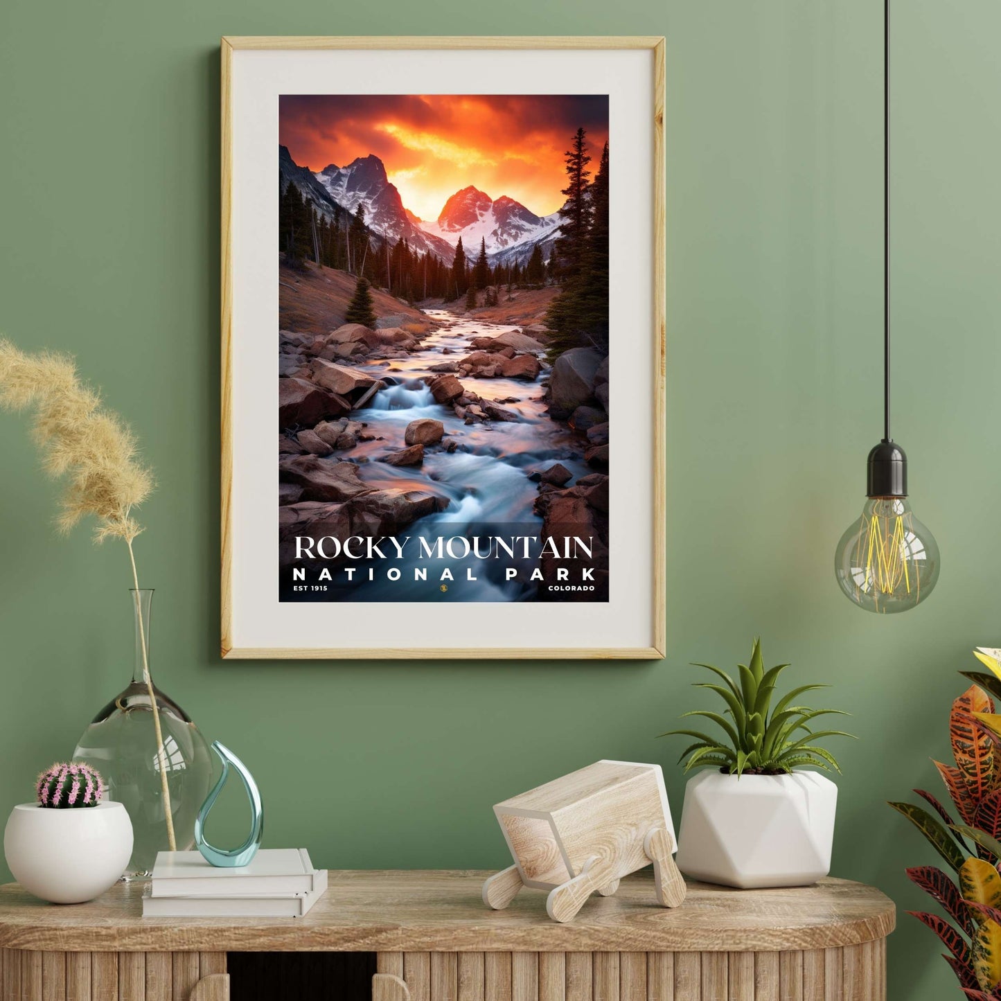 Rocky Mountain National Park Poster | S10