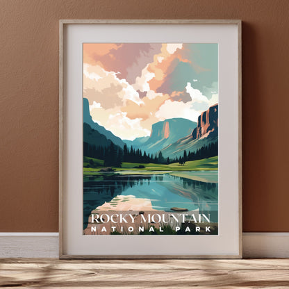 Rocky Mountain National Park Poster | S01