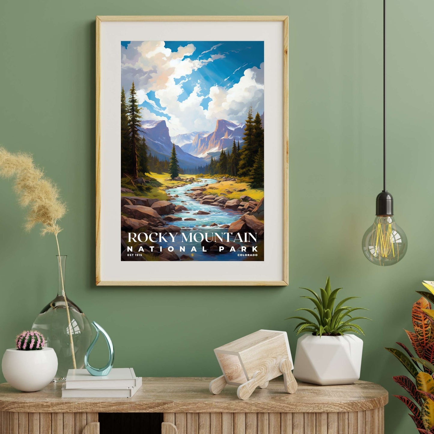 Rocky Mountain National Park Poster | S06