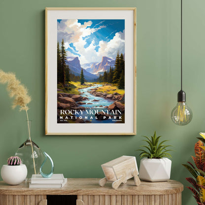 Rocky Mountain National Park Poster | S06