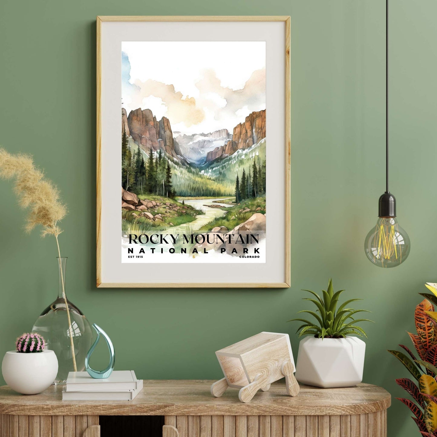 Rocky Mountain National Park Poster | S04