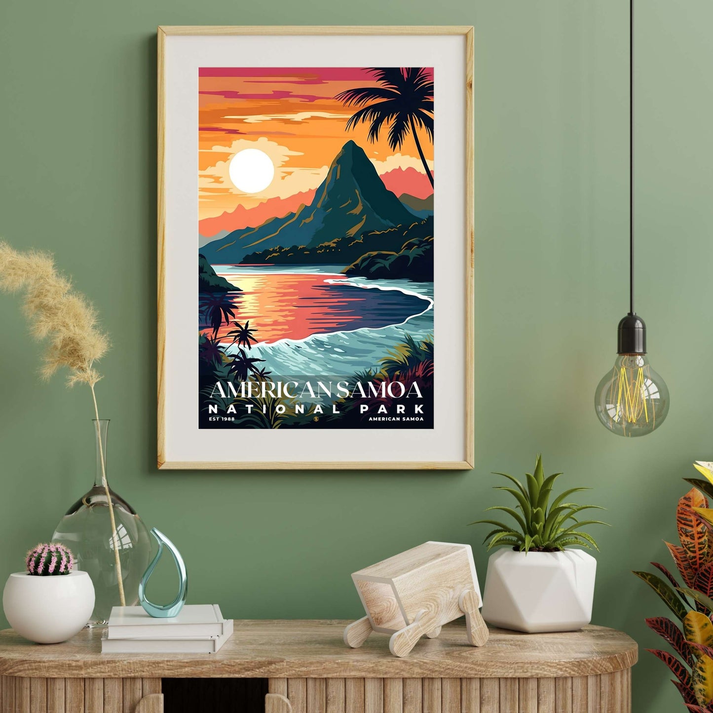 American Samoa National Park Poster | S05