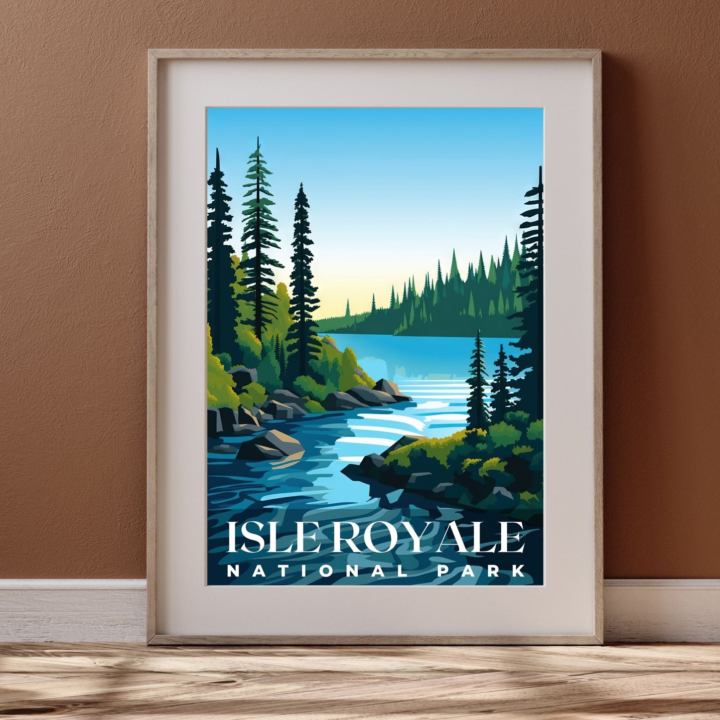 Isle Royale National Park Poster | S01