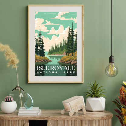 Isle Royale National Park Poster | S03