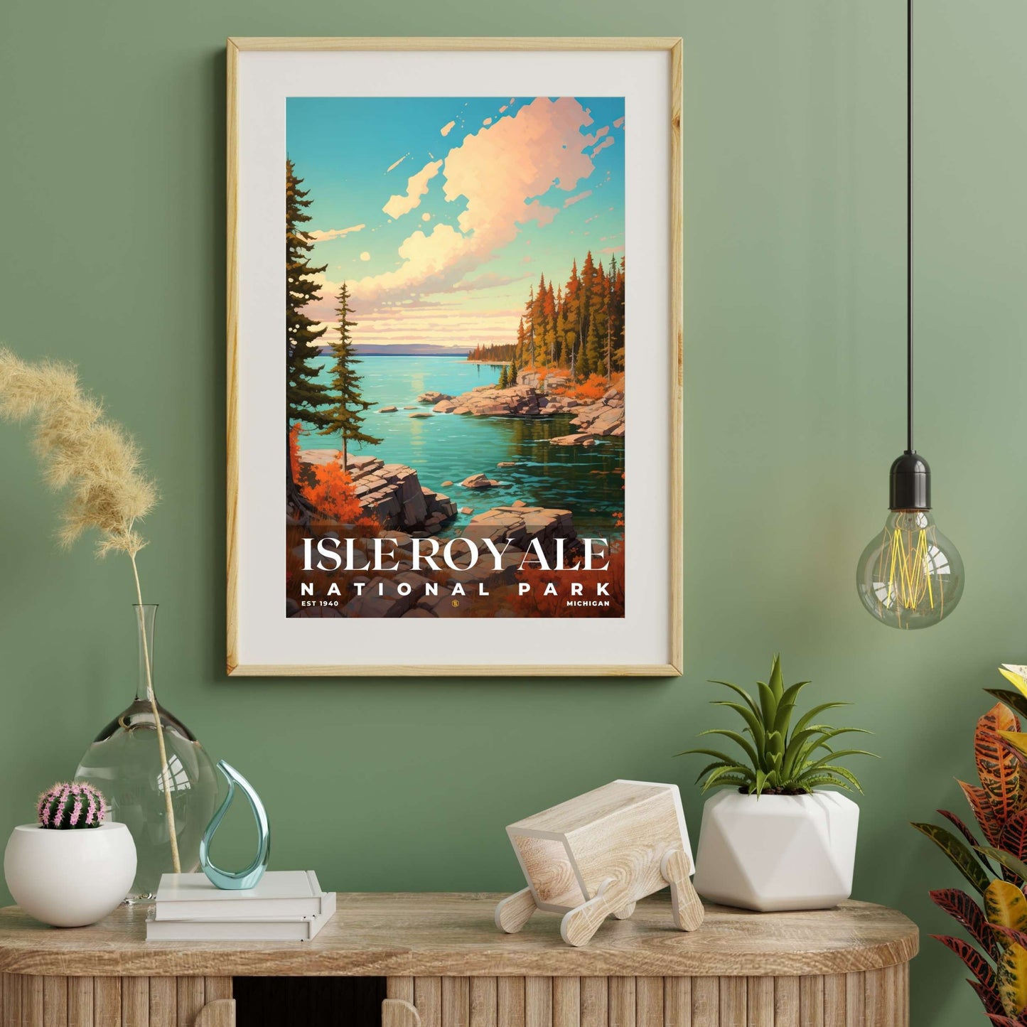 Isle Royale National Park Poster | S06