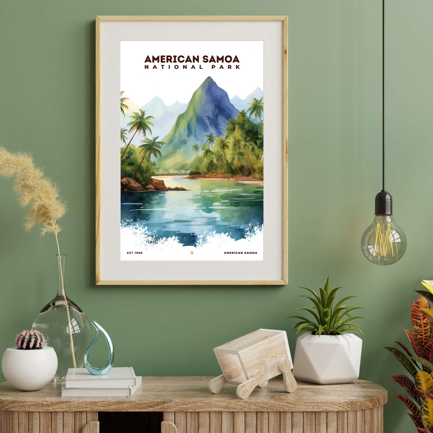 American Samoa National Park Poster | S08