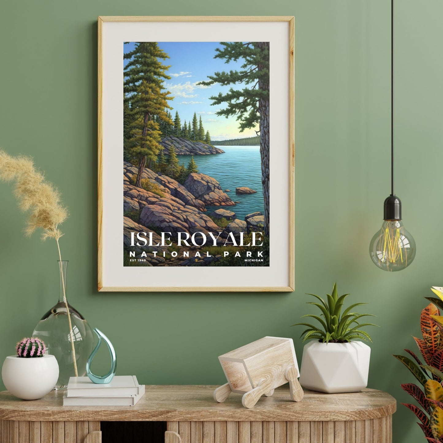 Isle Royale National Park Poster | S02