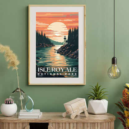 Isle Royale National Park Poster | S05