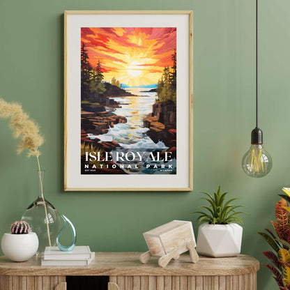 Isle Royale National Park Poster | S09