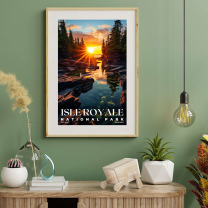 Isle Royale National Park Poster | S10